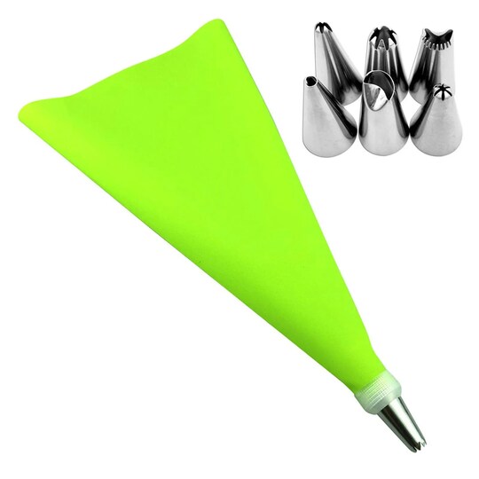 SP; Piping Tips Cupcake Piping Bags and Nozzles Cake Decorating Kit Baking Supplies; Category:Piping Tips; Image:1